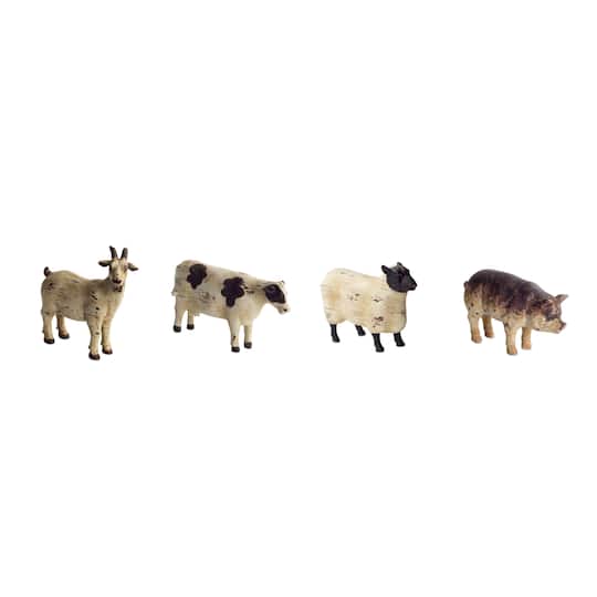 Farm Animal Figurine Set